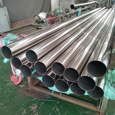 AISI Welded Round Stainless Steel Pipe 316 316L Boiler Tube Industrial