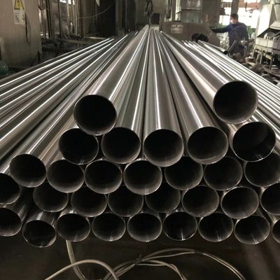 AISI Welded Round Stainless Steel Pipe 316 316L Boiler Tube Industrial